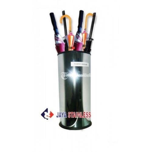 Tempat payung stainless steel Uk. 23 x 60 cm