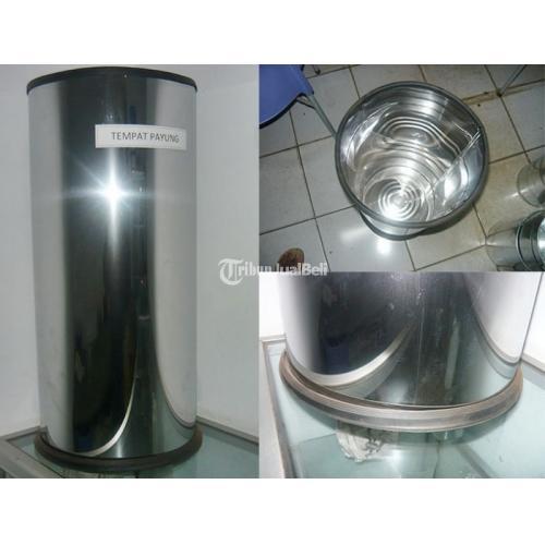 Tempat payung stainless steel Uk. 23 x 60 cm