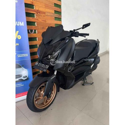 Motor Yamaha XMAX 2021 Black Matte Second Low KM Mulus - Denpasar