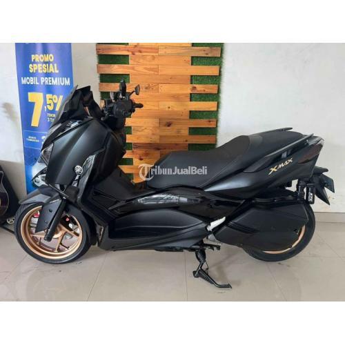 Motor Yamaha XMAX 2021 Black Matte Second Low KM Mulus - Denpasar