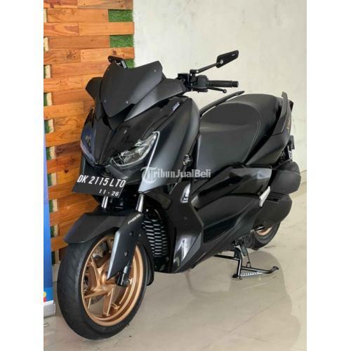 Motor Yamaha XMAX 2021 Black Matte Second Low KM Mulus - Denpasar