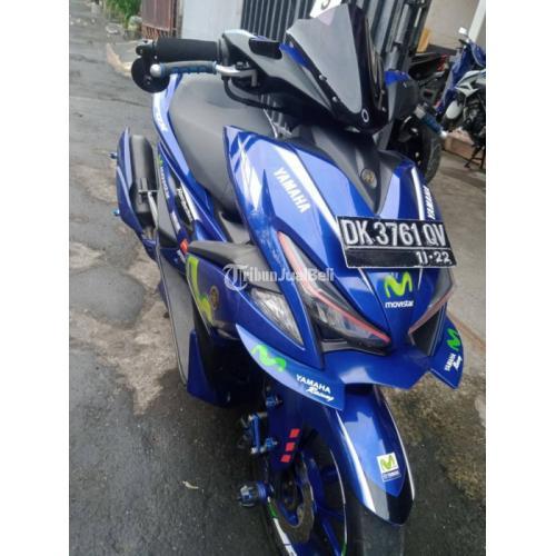 Motor Yamaha Aerox 2017 Bekas Tangan 1 Pajak Hidup Bisa TT - Denpasar