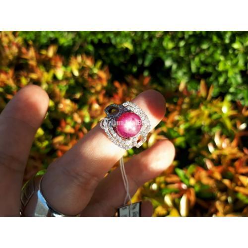 Batu Permata Ruby Birma Ster RB005 Origin Burma Natural - Jakarta Pusat