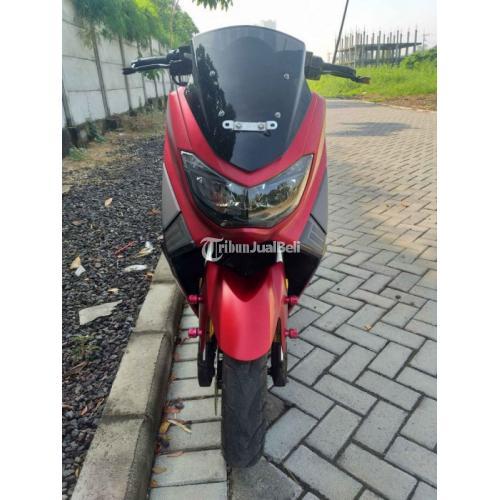 Motor Yamaha NMAX 2020 Bekas Warna Merah Surat Lengkap Pajak Panjang - Surabaya
