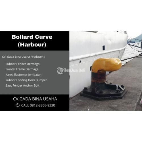 Distributor Besi Cor Tambatan Tali Kapal Tipe Curve Kapasitas 10 Ton - 100 Ton