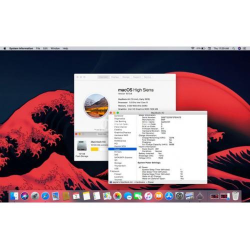 Laptop Macbook Air 13 MMGF2 Early 2015 Core i5 Ram 8 GB SSD 128 GB Fullset Seken - Yogyakarta