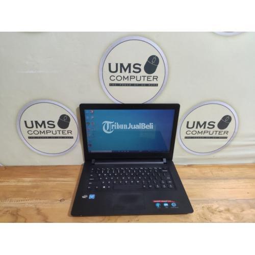 Laptop Lenovo IP110 RAM 4GB HDD 1TB Hitam Seken Siap Pakai - Surakarta