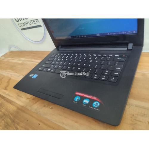 Laptop Lenovo IP110 RAM 4GB HDD 1TB Hitam Seken Siap Pakai - Surakarta