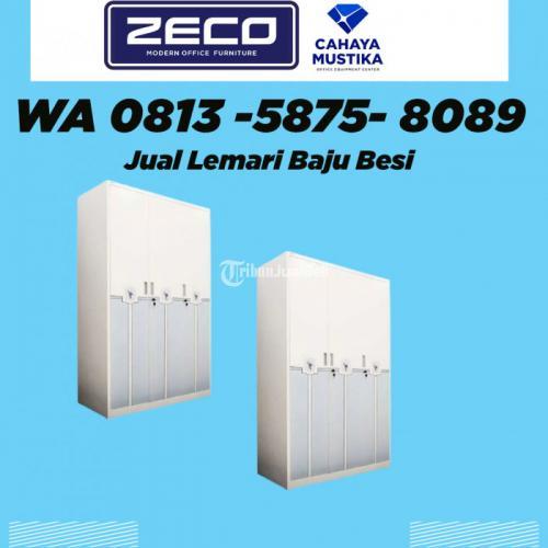 Lemari Pakaian Besi 3 Pintu