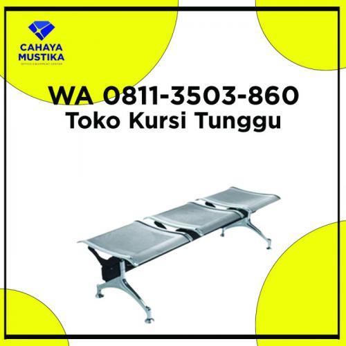 Toko Kursi Tunggu Besi 5 Dudukan di Malang