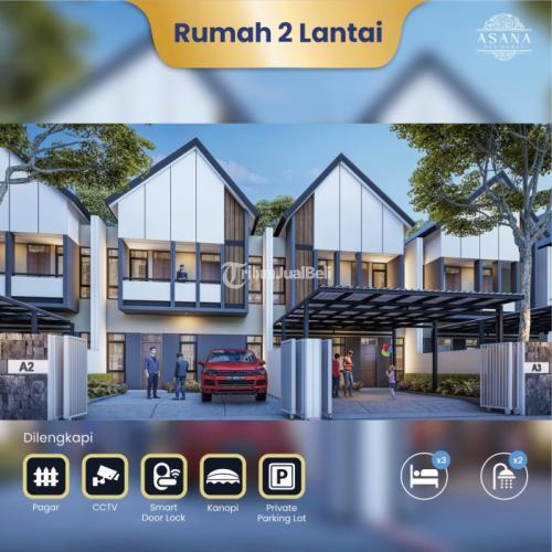 RUMAH KONSEP SKANDINAVIAN DI JOGJA BARAT KAWASAN RAMAI