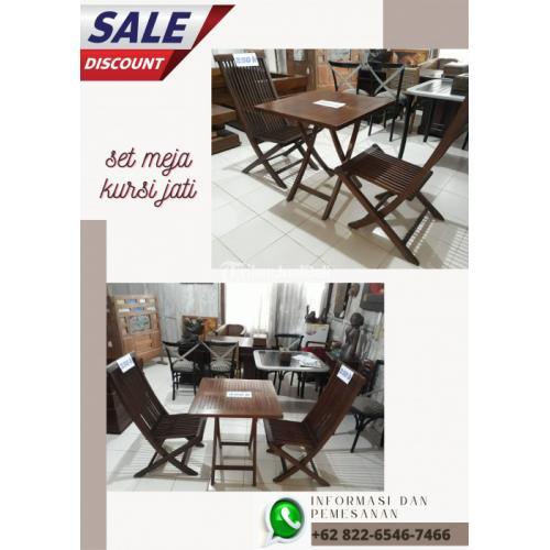 set meja kursi makan