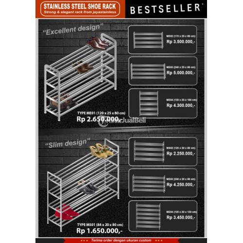 Rak Sepatu Stainless - ME01