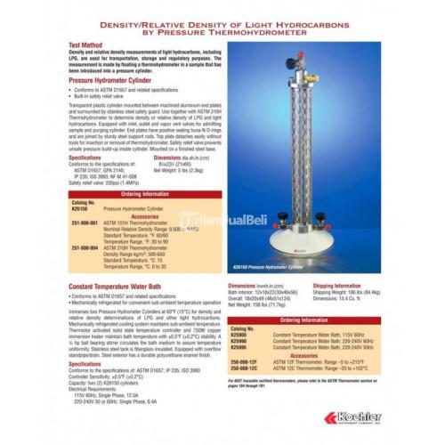 koehler k26150 pressure hydrometer cylinder,alat ukur gas lpg nlg cair