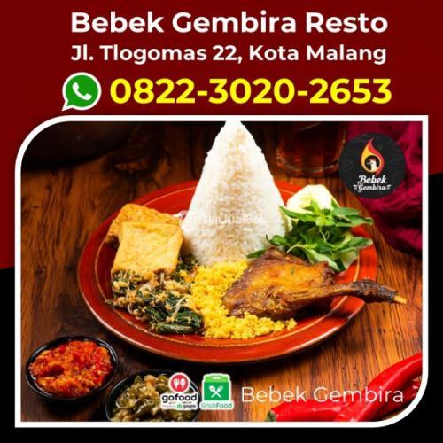 Warung Bebek Muda di Malang BEBEK GEMBIRA