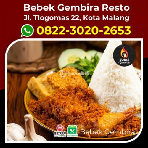 Warung Bebek Bakar Muda di Malang BEBEK GEMBIRA