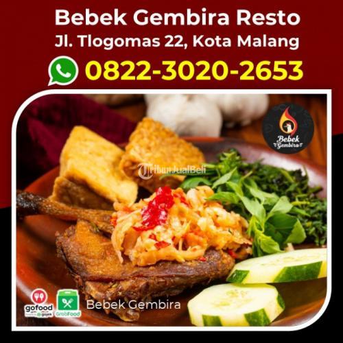 Warung Bebek Muda Cabe Ijo di Malang BEBEK GEMBIRA