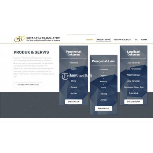 Jasa Penerjemah Tersumpah First Sworn and Authorized Translator in