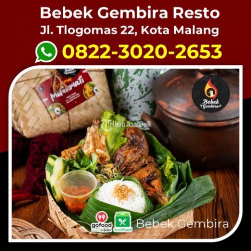 Warung Bebek Goreng Laos Bebek Gembira Di Malang Tribun Jualbeli