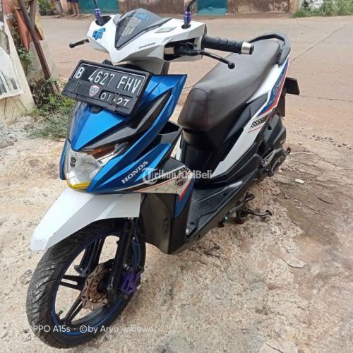 Motor Honda Beat 2016 Biru Seken Pajak Hidup Siap Pakai Biru Seken - Jakarta Selatan
