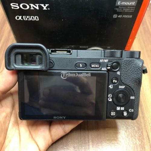 Kamera Mirrorless Sony A6500 BO Fullset Dusbook Bekas Normal Sensor Bersih - Jakarta Utara