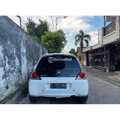Mobil Honda Brio Tahun 2012 Bekas Matic Warna Putih Harga Nego - Mojokerto