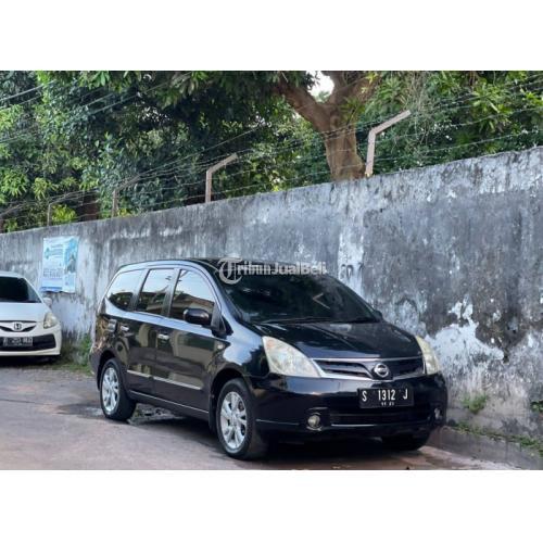 Mobil Nissan Grand Livina Tahun 2011 Bekas Manual Wana Hitam Pajak Panjang - Mojokerto