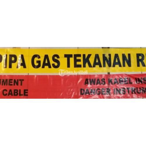 baricade warning tape awas pipa gas bertekanan tinggi marker barecade