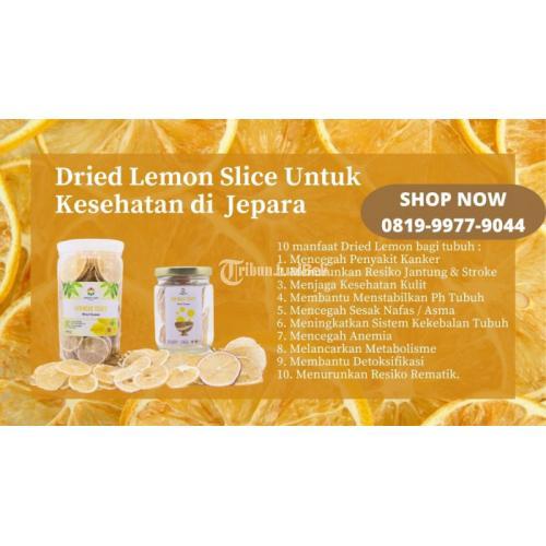 Dried Lemon Slice Untuk Kesehatan di Jepara Call/WA 0819-9977-9044