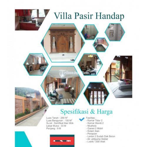 Dijual Rumah Hawa Sejuk Lembang Bandung Utara KBB-Rp 1.100.000.000