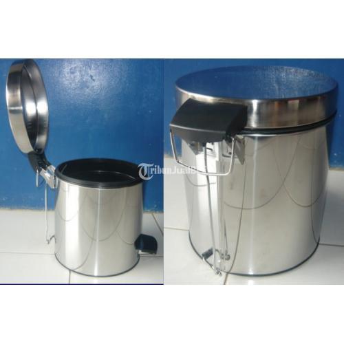 Dustbin Pedal Stainless - Kap. 5 Liter