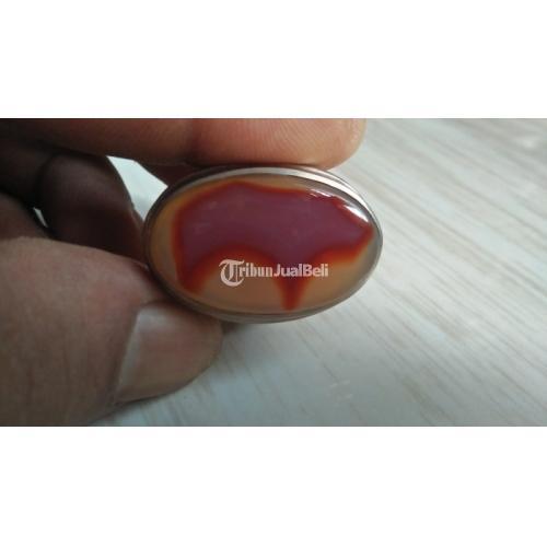 Natural Yakut Merah MOTIF Binatang