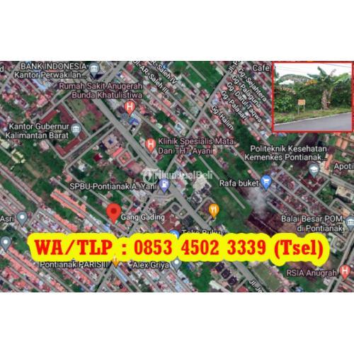 Tanah Kavling Murah Pontianak samping hotel harmony serdam