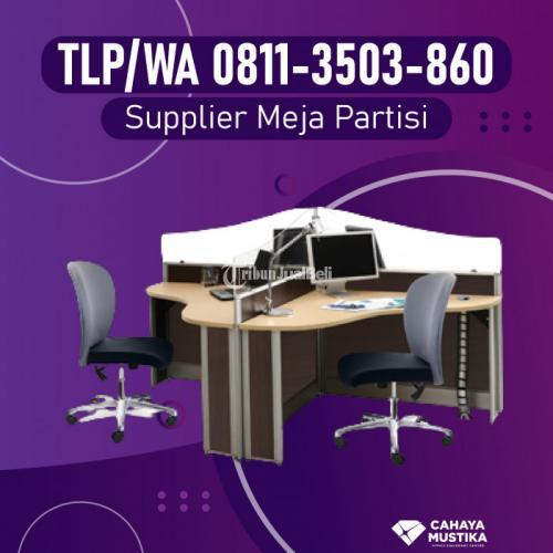 TELP/WA 081-1350-3860, Supplier Meja Sekat Partisi Kantor di Malang