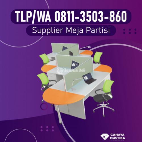 TELP/WA 081-1350-3860,  Supplier Meja Partisi Kantor di Malang