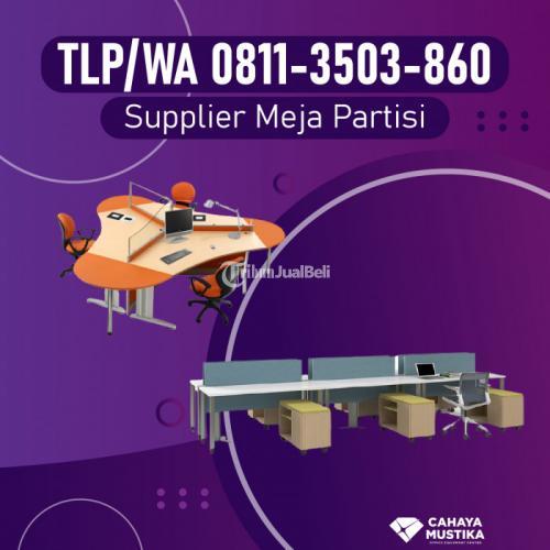 TELP/WA 081-1350-3860, Supplier Partisi Ruangan Kantor 4 Staff di Malang