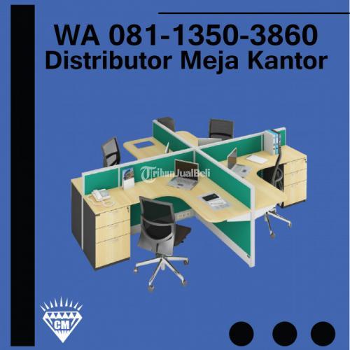 Distributor Meja Partisi 6 Staff di Malang