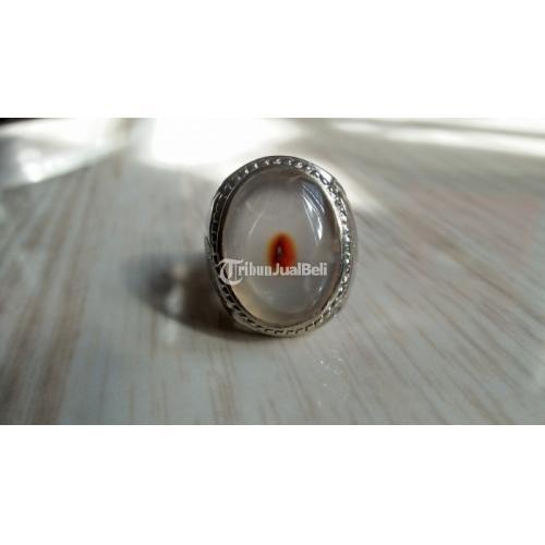 Natural Yakut Merah Combong Jarum