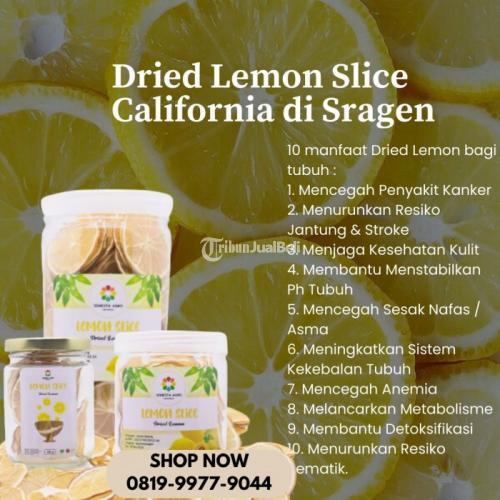 Dried Lemon Slice California di Kabupaten Sragen Call/WA 0819-9977-9044