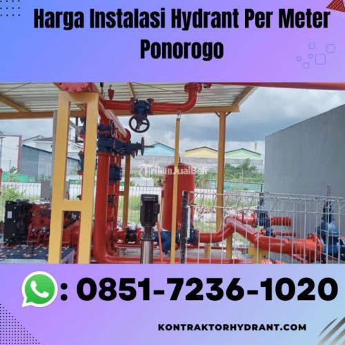 HANDAL, WA 0851-7236-1020 Harga Instalasi Hydrant Per Meter Ponorogo