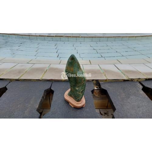 Bahan Biseki Natural Giok Type A RJD010 Dengan Tatakan Daize Indah