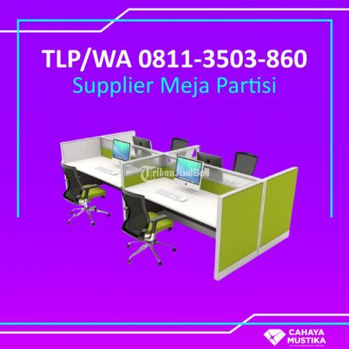 TELP/WA 081-1350-3860, Supplier Meja Partisi Kantor di Malang