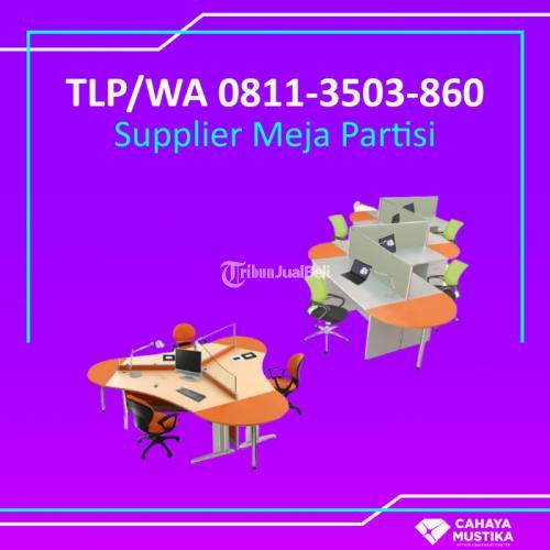 TELP/WA 081-1350-3860, Supplier Meja Sekat Partisi Kantor di Malang