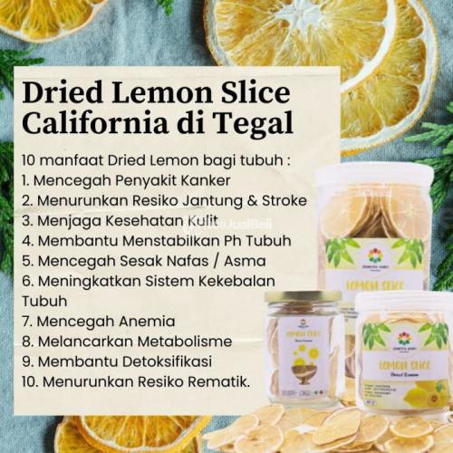 Dried Lemon Slice California di Kabupaten Tegal Call/WA 0819-9977-9044