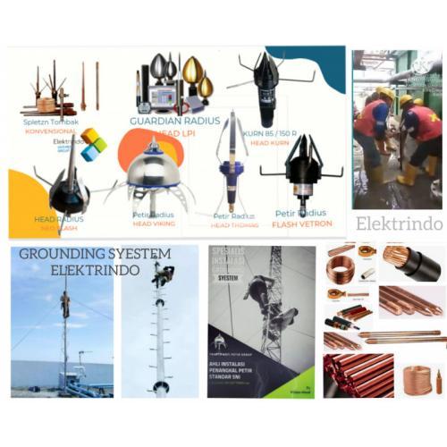 spesialis grounding petir Bekasi ahli jasa pasang penangkal petir Pondok Gede