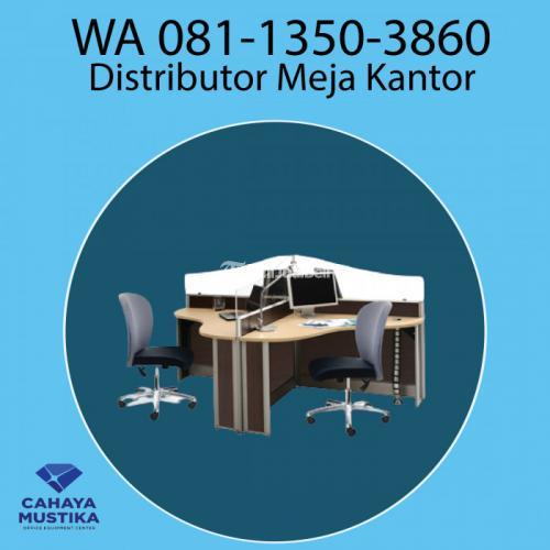 Distributor Meja Partisi 4 Staff Berkualitas di Malang