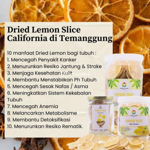 Dried Lemon Slice California di Kabupaten Temanggung Call/WA 0819-9977-9044