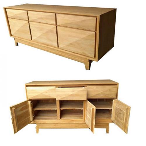 cabinet dreser diamond side