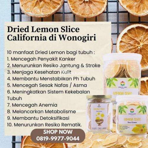 Dried Lemon Slice California di Kabupaten Wonogiri Call/WA 0819-9977-9044