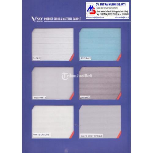 Atap Fiberglass V-Sky Roof Zelltech